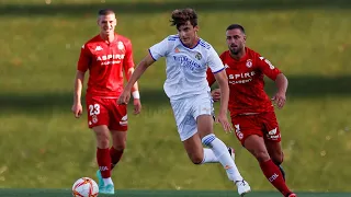 Javier Villar debut’s with Real Madrid Castilla vs Cultural Leonesa (12/08/2021)