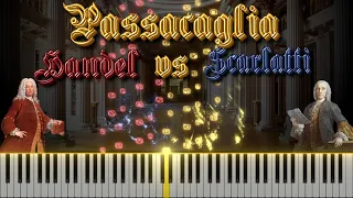 Handel vs. Scarlatti - Passacaglia [God Rot Tunbridge Wells!] - Harpsichord Battle