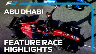 F2 Feature Race Highlights | 2023 Abu Dhabi Grand Prix