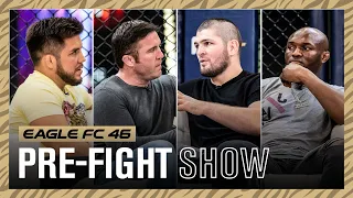 Khabib, Chael, Henry & Kamaru - #EagleFC46 Pre-Fight Show - Kevin Lee vs. Diego Sanchez