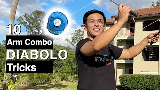 Learn 10 Diabolo Arm Trick Combos! | Diabolo Tutorial