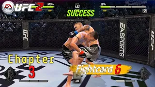 ufc mobile2 : Gameplay walkthrough Chapter3, fightcard6