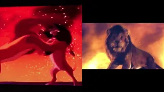 The Lion King - Simba vs Scar (1994/2019)