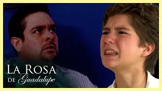 César se le va encima a su papá | La rosa de Guadalupe 3/4 | Síndrome del emperador