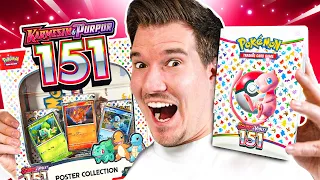 Ich öffne die NEUEN 151 Pokémon Boxen! 😱