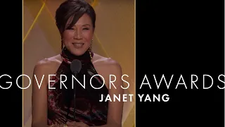 Academy President Janet Yang Opens the 13th Governors Awards