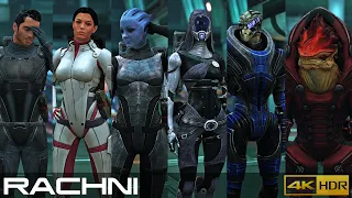 RACHNI Queen's Fate - All Squadmates/Mass Effect Legendary Edition [4K/60fps/HDR]