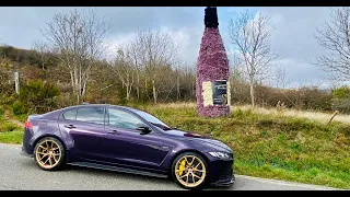 Jaguar Project 8 Euro Tour part 1. Reims GP circuit, Beaujolais Nouveau & history of Beaujolais Run