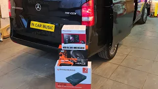 Mercedes Vito 2021 Audio & Stereo Upgrade - Pioneer Stereo, Hertz 2-way components, Phoenix Gold Sub