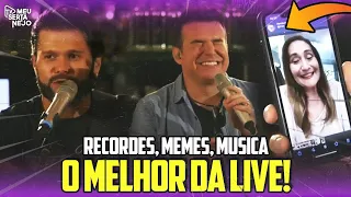 LIVE de MARCOS e BELUTTI 2 - SAIBA TUDO QUE ROLOU! (Melhores Momentos, recordes, memes, musicas)