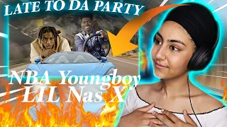 UNEXPECTED! Lil Nas X & NBA YoungBoy - Late To Da Party (Official Video) [REACTION]