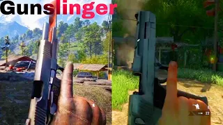 Evolution of Handgun Takedown in Far Cry series 2012 to 2019