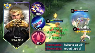 THIS DAMAGE TIGREAL BUILD WILL MAKE SHIELD HEROES BRONZE 🔥(must try)