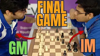 GM Rithvik vs IM Aronyak | The fight for a podium finish | National Rapid 2024