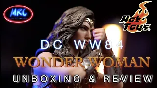 Hot Toys Wonder Woman WW84 1/6th Scale Collectible Figure UNBOXING & REVIEW!