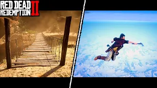 RDR2 Bridge Glitch TOP 25 Fails & Funny Moments | Red Dead Redemption 2