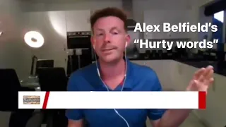 Alex Belfield’s “Hurty words”. 1 of 30+ videos posted about me. #AlexBelfield #BBCPresenterScandal