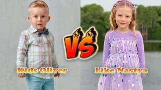 Like Nastya VS Kids Oliver Transformation 👑 From Baby To 2024