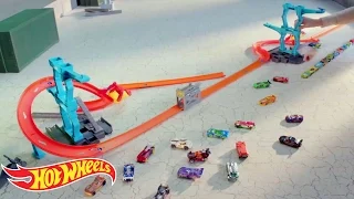 Hot Wheels® Track Builder Spiral Stack-Up™ Track Set | @HotWheels