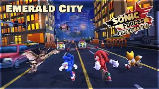 Sonic Movie Track Showcase | Emerald City: All Stages | Sonic Forces Mobile