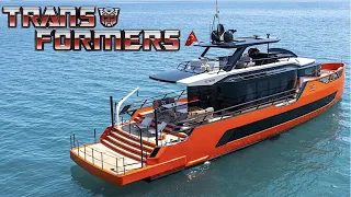 REAL LIFE TRANSFORMER YACHT | SARP XSR-85