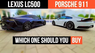 Should You Buy a Lexus LC500 or a Porsche 911?