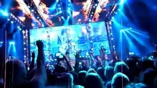 Kiss - intro + Detroit Rock City  - Praha 2015