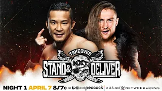 NXT Takeover: Stand & Deliver 2021 Kushida vs Pete Dunne