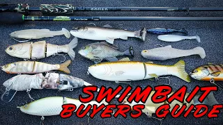 BUYER'S GUIDE: SWIMBAITS, GLIDE BAITS, AND SWIMBAIT RODS