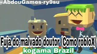 kogama Brazil | Fuja do malvado doutor (Como robloX) - Speedrun