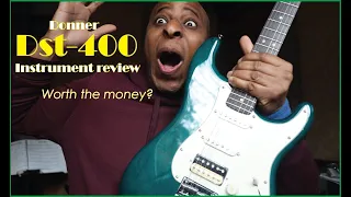 Donner DST 400 Electric guitar review. Guitars under $200