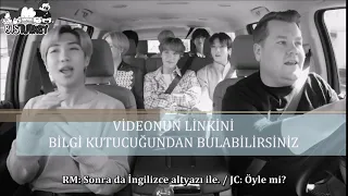 [26.02.2020] BTS Carpool Karaoke (Türkçe Altyazılı)