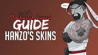Interpreting Hanzo's Skins - Jesse's Blackwatch Survival Guide | Overwatch Comic Dub