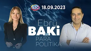 18.09.2023 Sözcü TV Canlı Yayın Ebru Baki ile PARA POLİTİKA I Devrim Akyıl yorumladı…