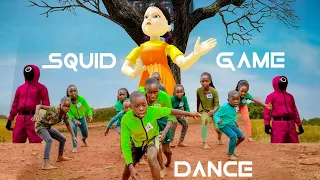 Masaka Kids Africana Dancing SQUID GAME Red Light Green Light  || Prince Mr.Masaka  || 오징어 게임 OST