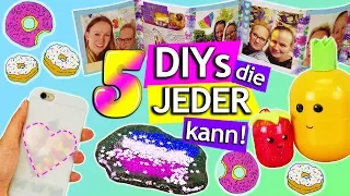 5 DIYS, die JEDER machen kann | Einfache IDEEN zum nachmachen & verschenken DIY Inspiration deutsch