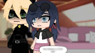 How Marinette found out chat noirs I identity || AU || MLB gacha || Marichat?