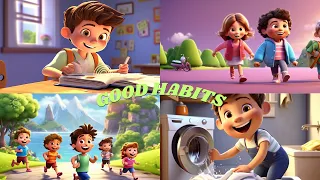 Good and Bad Habits for Kids in English | Good Habits vs Bad Habits #ShayaanKids#trending #kidsvideo