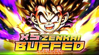 5x ZENKAI BUFFED REVIVAL GOHAN IS FANTASTIC! GREAT KIT WITH DAMAGE! | Dragon Ball Legends