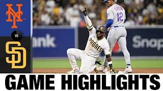 Mets vs. Padres Game Highlights (6/8/22) | MLB Highlights