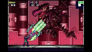 Metroid Fusion Japanese Version 1% Hard Mode Ridley X