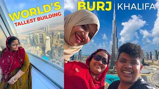 125th Floor😱 - Burj Khalifa With Amma ❤️| Dubai Family Vlog - Irfan's View