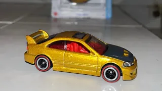 Hot Wheels Honda Cívic Si cambio de llantas 🛞 #hotwheels #custom