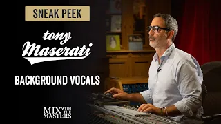 Background Vocals  - Tony Maserati