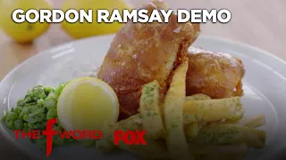 Gordon Ramsay Demonstrates How To Make The Perfect Fish & Chips | Season 1 Ep. 6 | THE F WORD