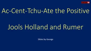 Jools Holland and Rumer   Ac-cent-tchu-ate the Positive redo karaoke