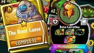 NEW HERO - Beta-Carotina - The Root Cause Strategy Deck | Plants vs Zombies Heroes Gameplay