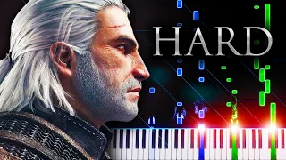 Gwent Theme 1 (from The Witcher 3: Wild Hunt) - Piano Tutorial