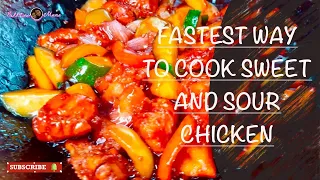 FASTEST WAY TO COOK TASTY SWEET AND SOUR CHICKEN RECIPE