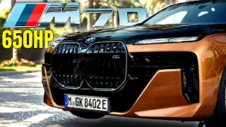 2024 BMW i7 M70 Electric Luxury Sedan Walkaround With 650 Horsepower